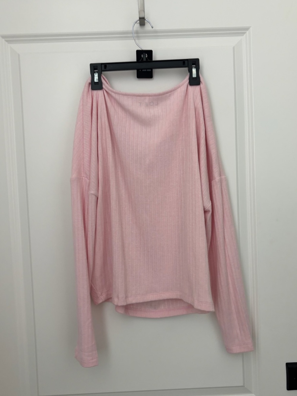 LOFT Cozy Ribbed Cowl Neck Top - Picture 2 of 3